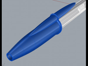 bic pen 3D 모델