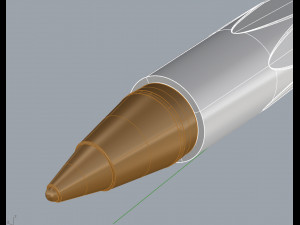 bic pen 3D 모델