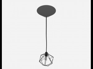 trybo wire pendant diamond Modelo 3D