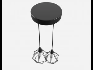 trybo wire pendant diamond 3D Model