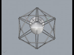 trybo wire pendant diamond Modelo 3D