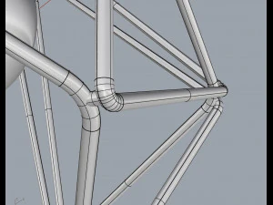 trybo wire pendant diamond 3D Model