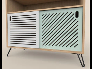 pointillee media unit big size 3D Model