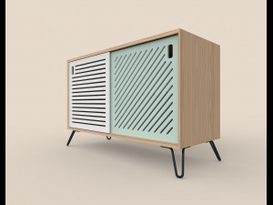 pointillee media unit medium size 3D Модель