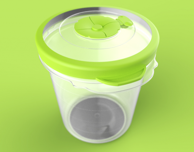 plastic pot sanremo 3D Модель .c4d .max .obj .3ds .fbx .stl .blend 