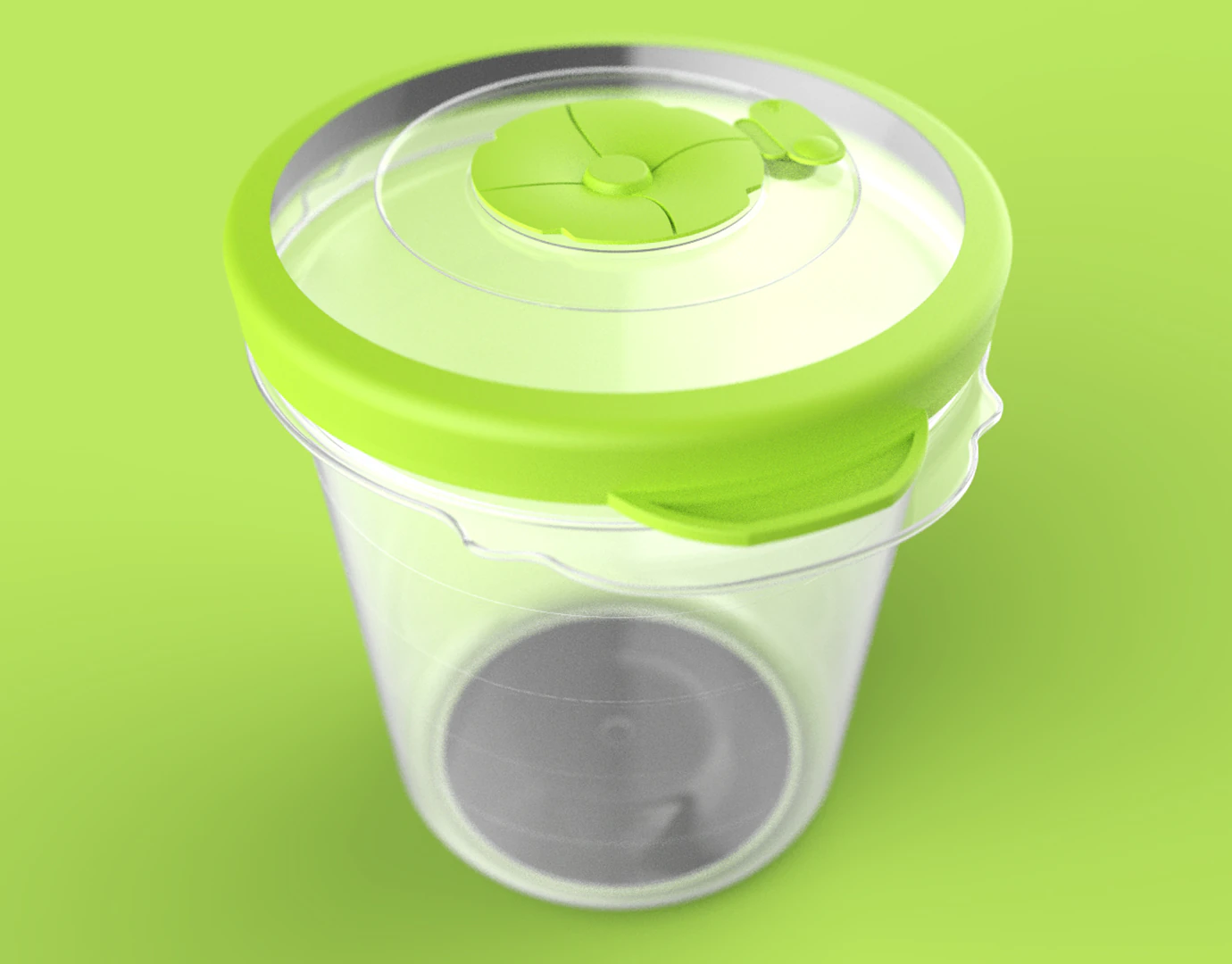 plastic pot sanremo 3D Model .c4d .max .obj .3ds .fbx .stl .blend 