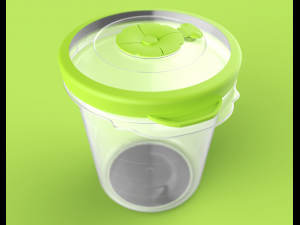plastic pot sanremo 3D-Modell