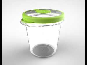 plastic pot sanremo 3D Модель