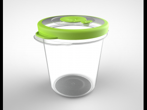 plastic pot sanremo 3D Модель