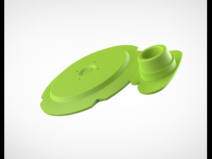 plastic pot sanremo 3D Модель