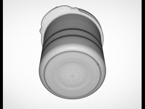 plastic pot sanremo 3D Модель