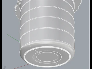 plastic pot sanremo 3D Model