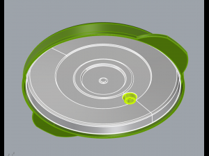 plastic pot sanremo 3D Модель