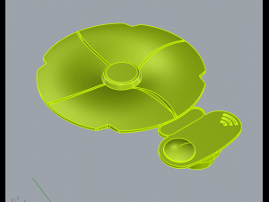 plastic pot sanremo 3D Модель