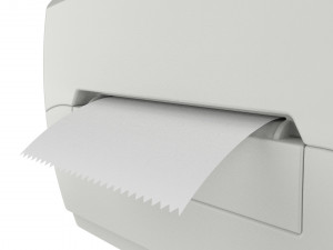 thermal label printer zebra gc420 t 3D Model