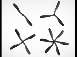 propeller pack Model 3D
