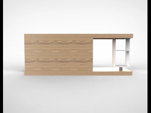 rack living room 01 3D Model