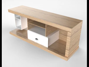 rack living room 01 3D Model