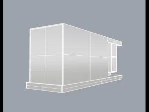 rack living room 01 3D Model