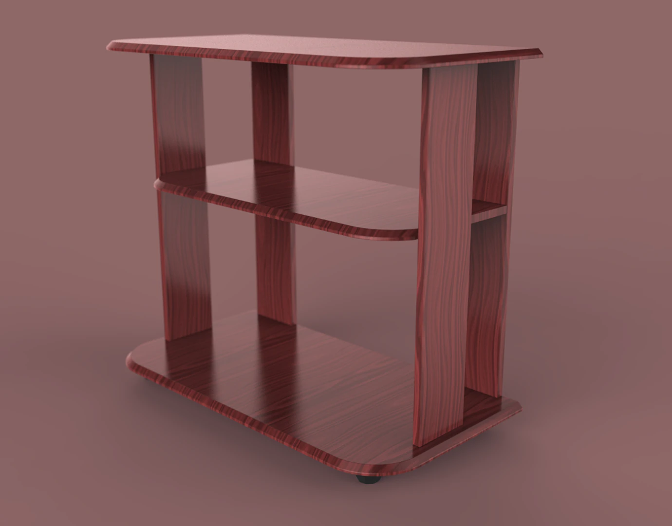 small rack 01 3D Model .c4d .max .obj .3ds .fbx .stl .blend 