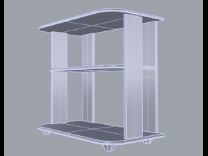 small rack 01 3D Model