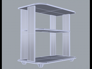 small rack 01 3D Model