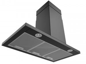 suggar granada slim touch 90cm black 3D Модель
