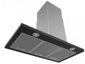 suggar granada slim touch 90cm stainless steel 3D Model