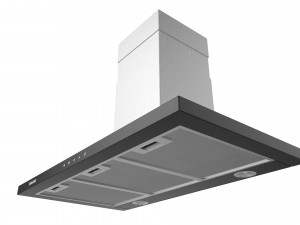 suggar granada slim touch 90cm stainless steel 3D Model