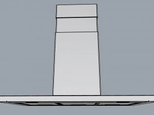suggar granada slim touch 90cm stainless steel 3D Model