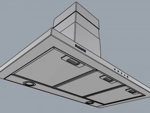 suggar granada slim touch 90cm stainless steel 3D Model