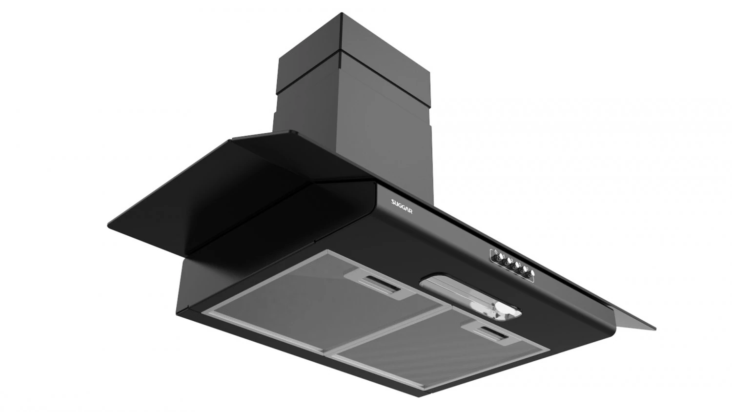 suggar vidrio 90cm black 3D Model .c4d .max .obj .3ds .fbx .stl .blend 