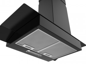 suggar vidrio 90cm black Modello 3D