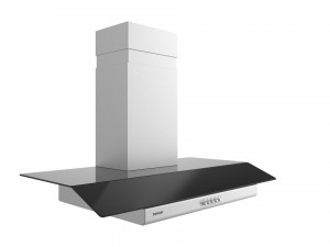 suggar vidrio 90cm stainless steel 3D Model