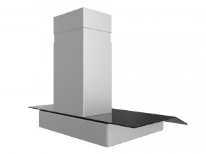 suggar vidrio 90cm stainless steel 3D Model