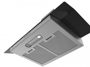 suggar vidrio 90cm stainless steel 3D Model