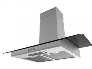 suggar vidrio 90cm stainless steel 3D Model