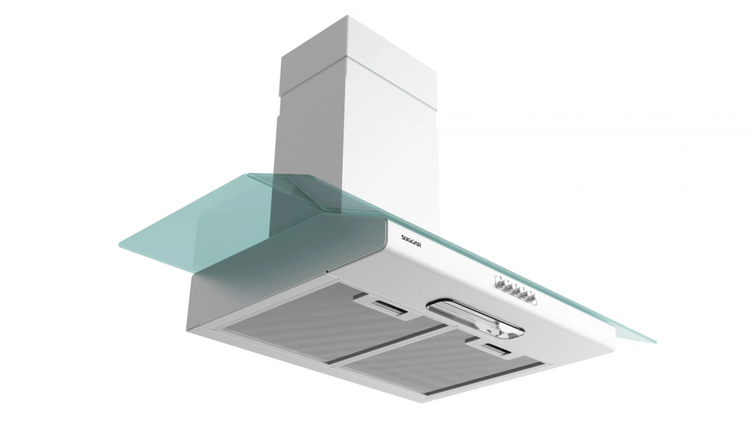 suggar vidrio 90cm white 3D Model .c4d .max .obj .3ds .fbx .stl .blend 