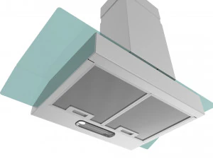 suggar vidrio 90cm white 3D Model