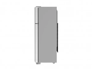 refrigerator brastemp ative stainless steal 3D Model