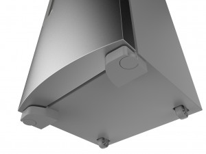 refrigerator brastemp ative stainless steal 3D Model
