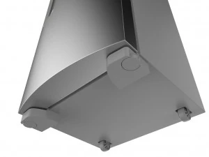refrigerator brastemp ative stainless steal 3D Model