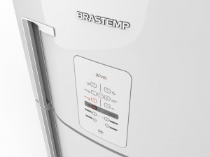 refrigerator brastemp ative 3D Модель