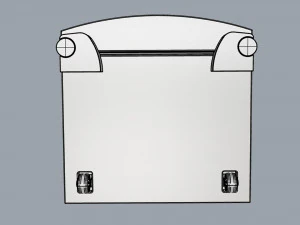 refrigerator brastemp ative 3D Model