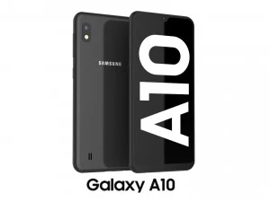 三星 Galaxy A10 黑色 3D 模型