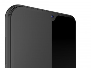 samsung galaxy a10 black 3D Model