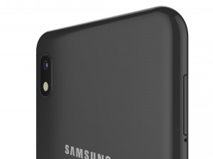 samsung galaxy a10 black 3D Model