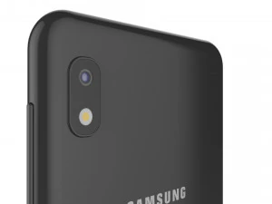 samsung galaxy a10 black 3D Model