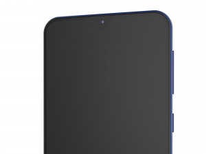 samsung galaxy a10 blue 3Dモデル