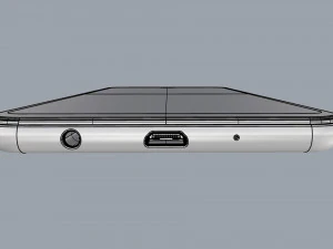 samsung galaxy a10 blue 3D Model